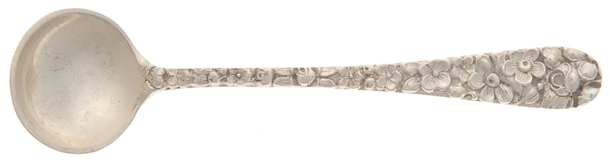 Stieff Rose (Sterling, 1892, No Monograms) Master Salt Spoon by Kirk Stieff-1
