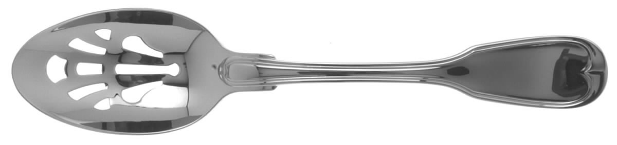 Thomas Jefferson (Stainless) Pierced Tablespoon (Serving Spoon) by Kirk Stieff-1