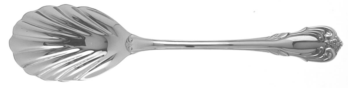 Veranda (Sterling, 1993) Sugar Shell Spoon by Kirk Stieff-1