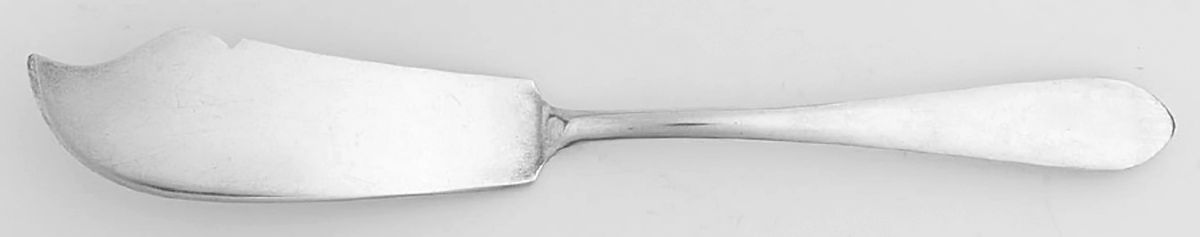 Wadefield (Sterling, 1850) Flat Handle Master Butter Knife by Kirk Stieff-1
