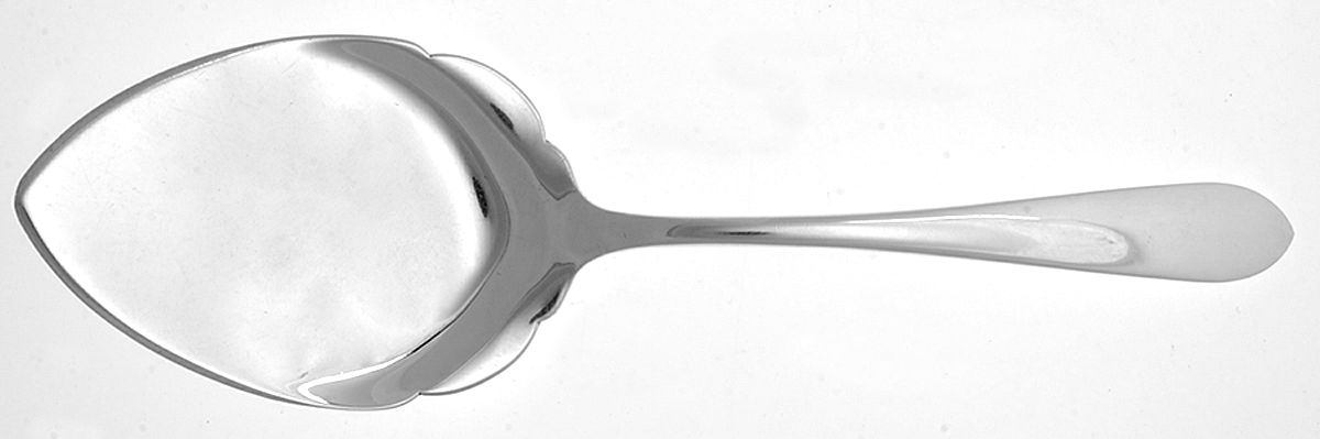 Wadefield (Sterling, 1850) Large Solid Pie Knife by Kirk Stieff-1