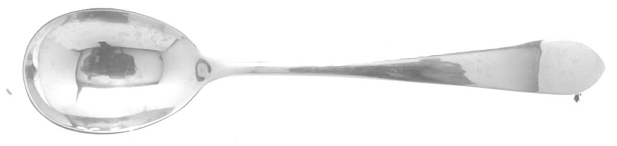 Wadefield (Sterling, 1850) Large Sherbet Spoon by Kirk Stieff-1