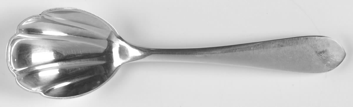 Wadefield (Sterling, 1850) Small Sugar Shell Spoon by Kirk Stieff-1