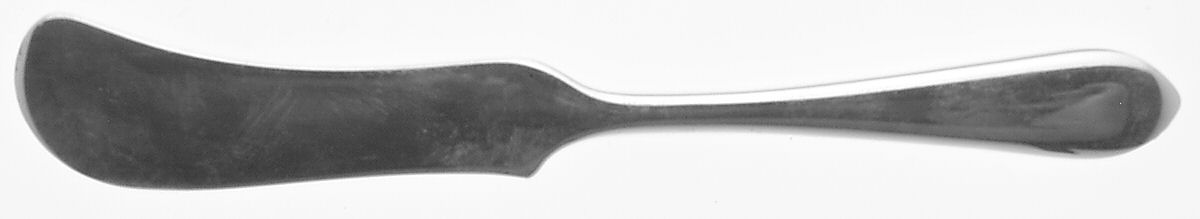 Wadefield (Sterling, 1850) Flat Handle Butter Spreader by Kirk Stieff-1
