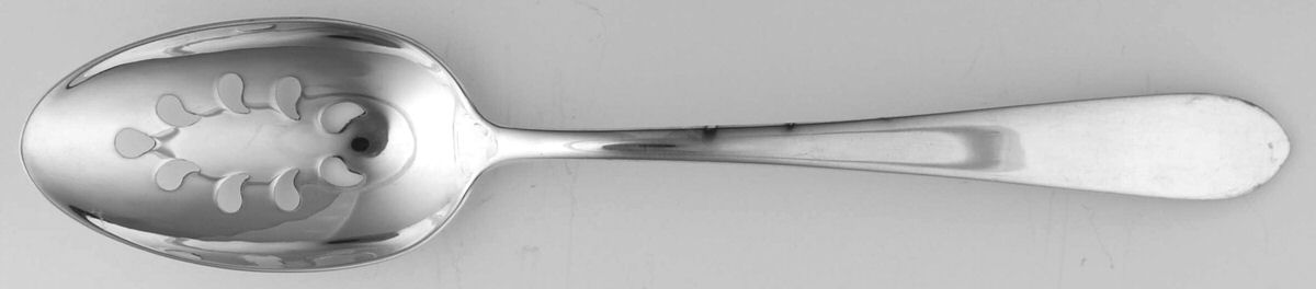 Wadefield (Sterling, 1850) Pierced Tablespoon (Serving Spoon) CM by Kirk Stieff-1