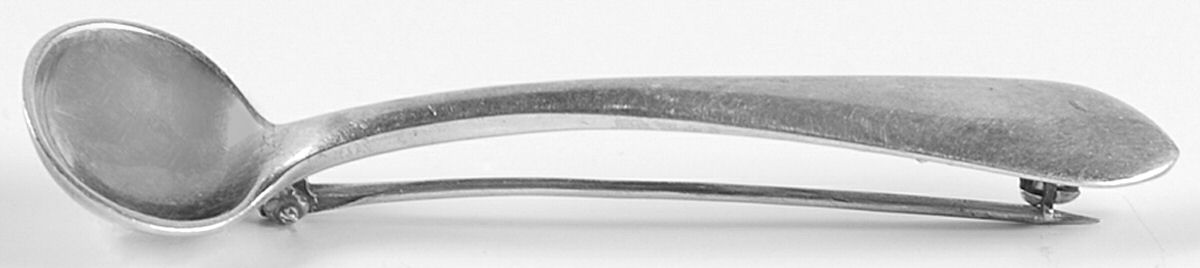 Wadefield (Sterling, 1850) Lapel Pin by Kirk Stieff-1