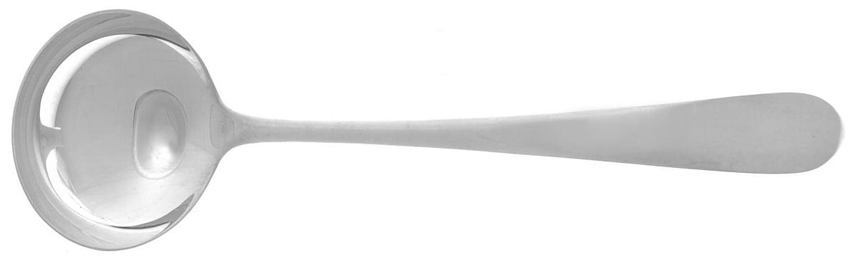 Wadefield (Sterling, 1850) Solid Gravy Ladle by Kirk Stieff-1