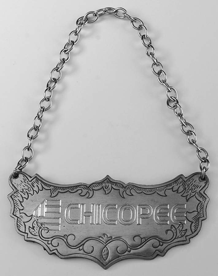 Historic Newport (Pewter, Hollowware) Decanter Label by Kirk Stieff-1