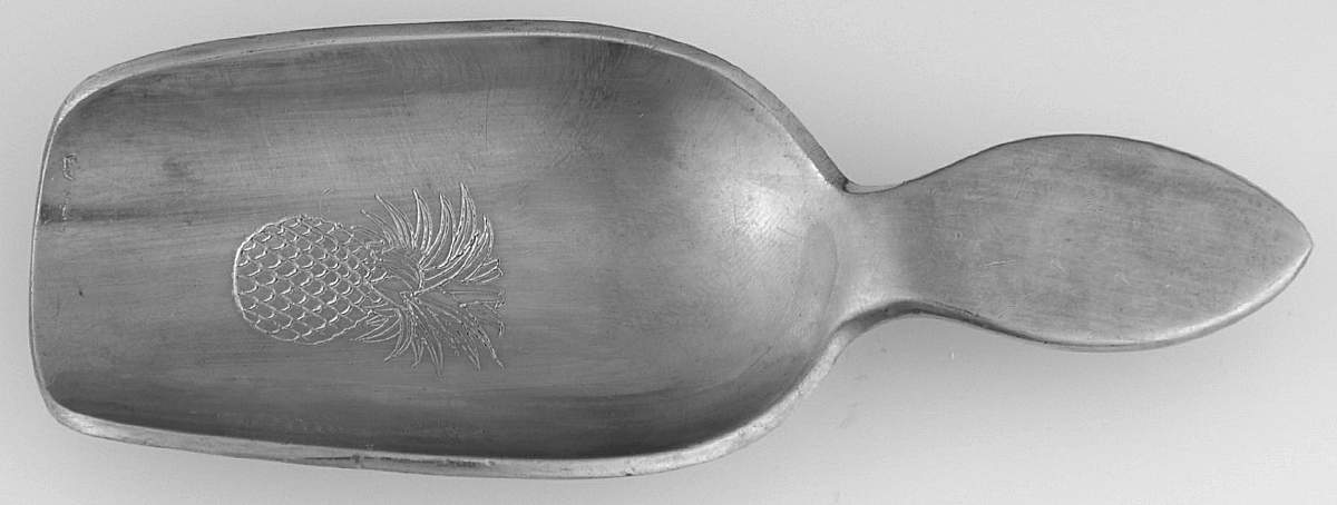 Williamsburg (Pewter, Hollowware) Sugar Scoop by Kirk Stieff-1