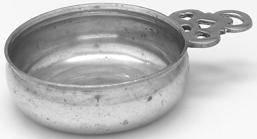 Williamsburg (Pewter, Hollowware) Small Porringer by Kirk Stieff-1