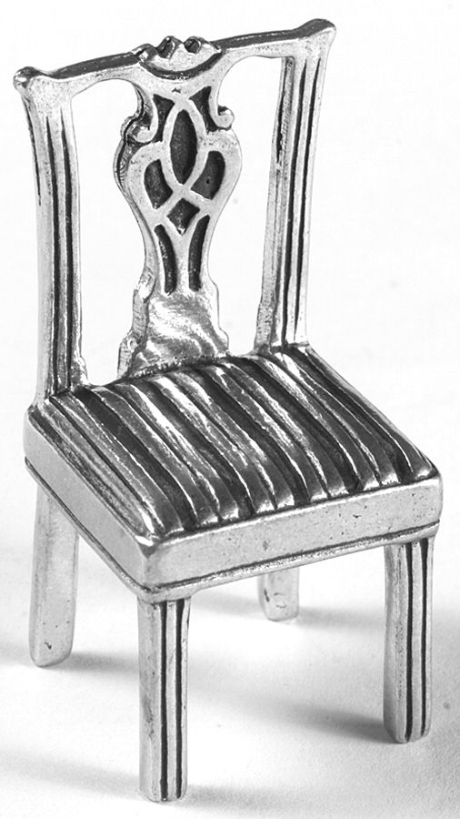 Williamsburg (Pewter, Hollowware) Place Card Holder by Kirk Stieff-1