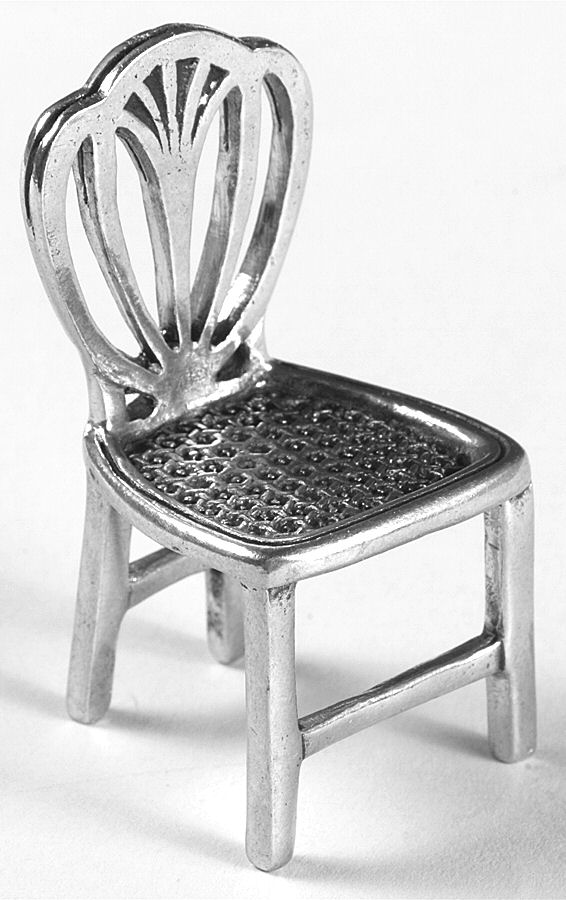 Williamsburg (Pewter, Hollowware) Place Card Holder by Kirk Stieff-1