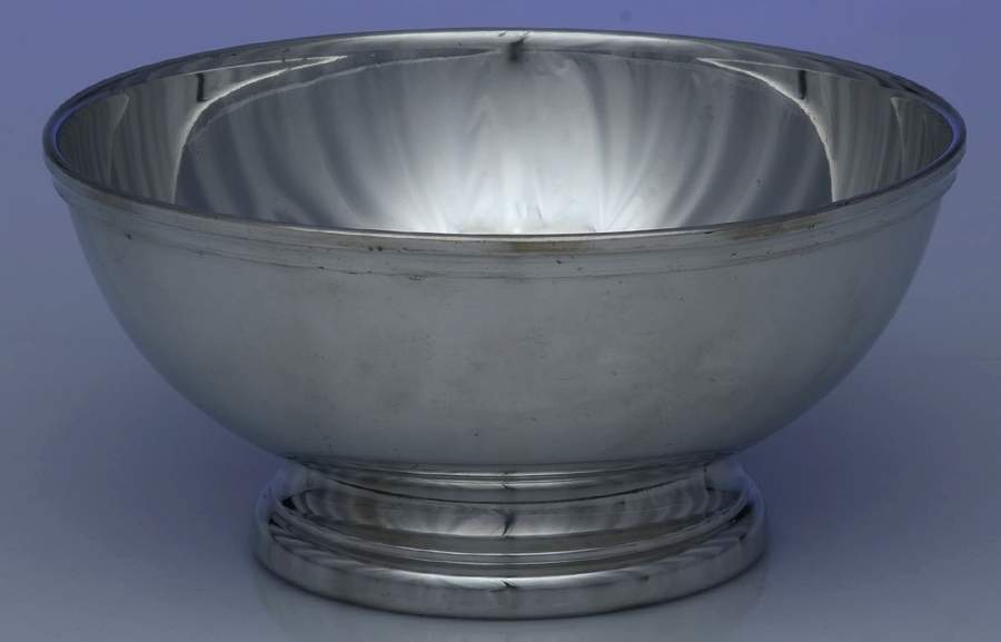 Williamsburg (Pewter, Hollowware) Paul Revere Bowl by Kirk Stieff-1