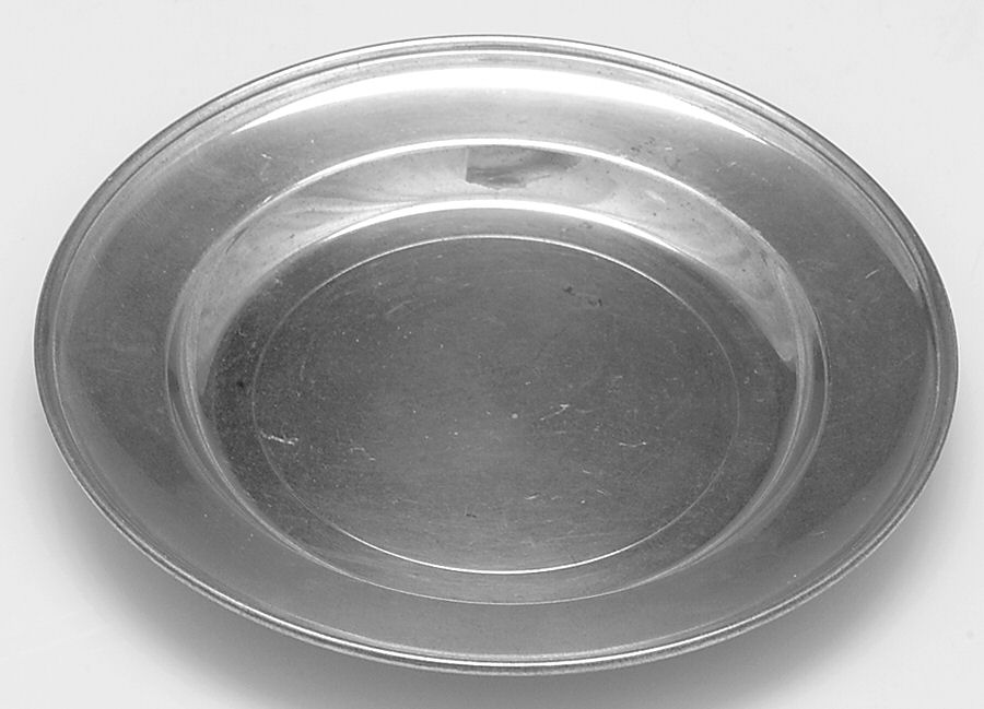 Williamsburg (Pewter, Hollowware) Bread and Butter Plate by Kirk Stieff-1