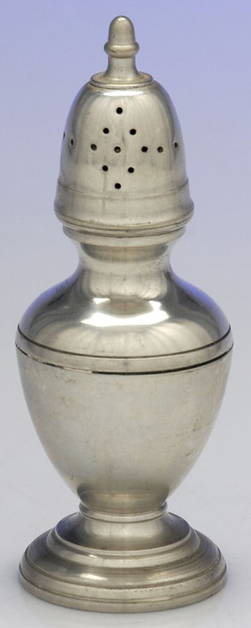 Williamsburg (Pewter, Hollowware) Salt Shaker by Kirk Stieff-1