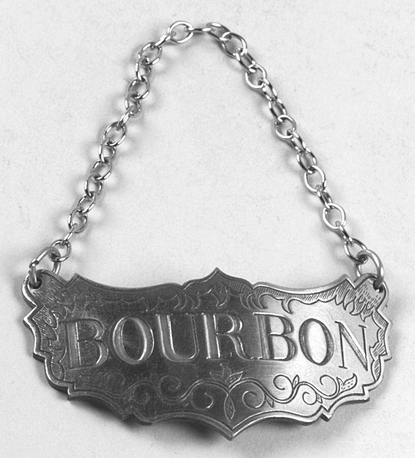 Historic Newport (Pewter, Hollowware) Decanter Label by Kirk Stieff-1