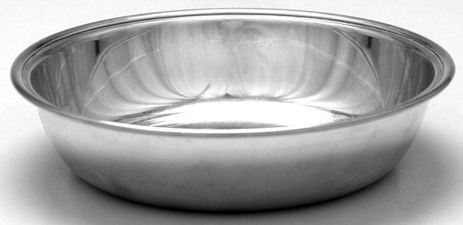 Williamsburg (Pewter, Hollowware) 8" Round Vegetable by Kirk Stieff-1