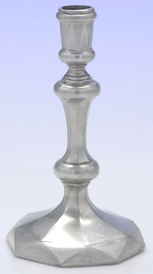 Williamsburg (Pewter, Hollowware) Candlestick by Kirk Stieff-1