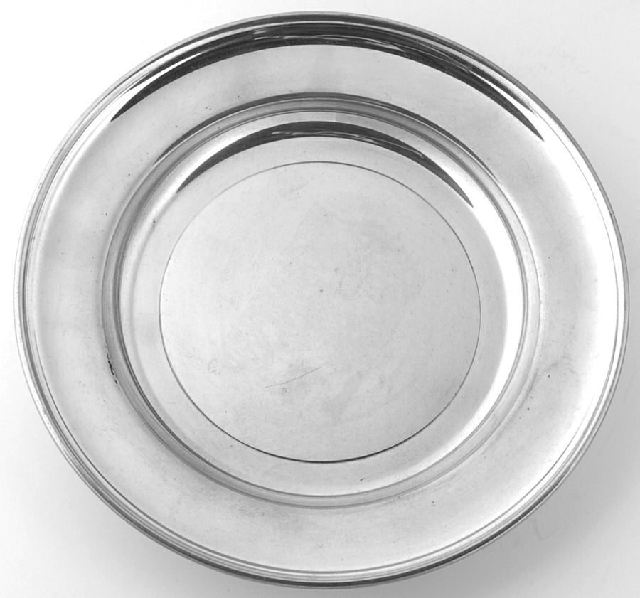 Williamsburg (Pewter, Hollowware) Bread and Butter Plate by Kirk Stieff-1
