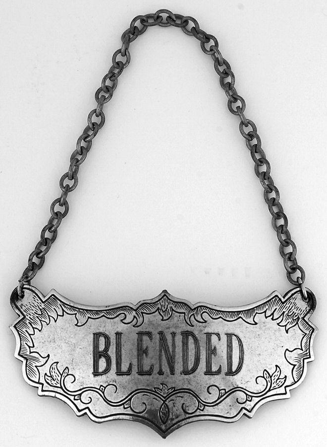 Historic Newport (Pewter, Hollowware) Decanter Label by Kirk Stieff-1