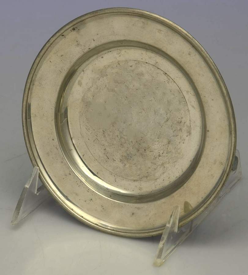 Williamsburg (Pewter, Hollowware) Bread and Butter Plate by Kirk Stieff-1