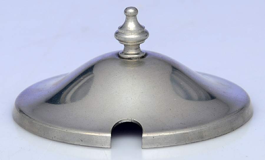 Williamsburg (Pewter, Hollowware) Pewter Lid for Glass Marmalade by Kirk Stieff-1