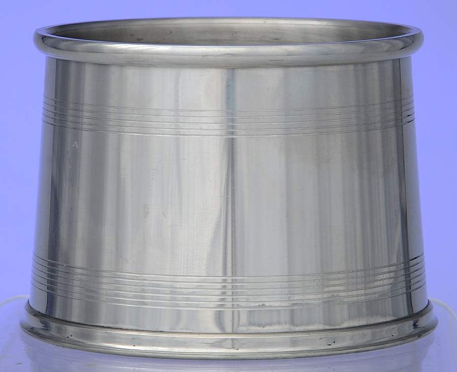 Williamsburg (Pewter, Hollowware) Small Humidor No Lid by Kirk Stieff-1