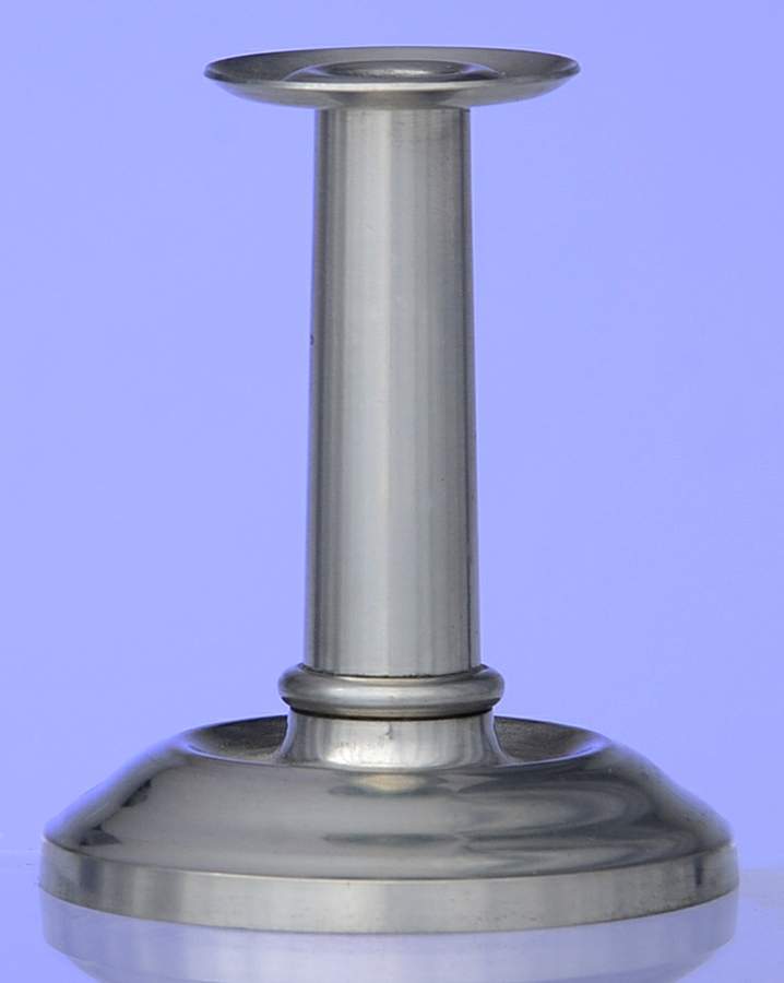 Williamsburg (Pewter, Hollowware) Taper Candleholder by Kirk Stieff-1