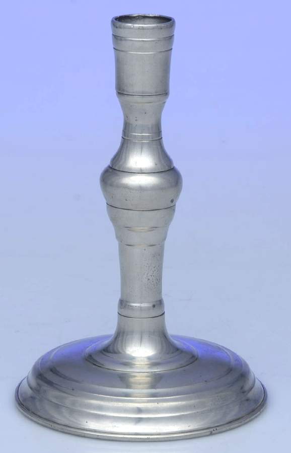 Williamsburg (Pewter, Hollowware) Candlestick by Kirk Stieff-1