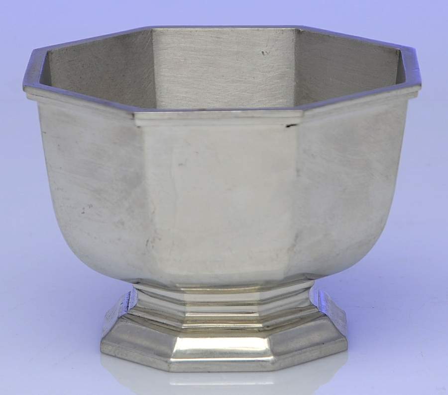 Williamsburg (Pewter, Hollowware) Sugar Bowl No Lid by Kirk Stieff-1