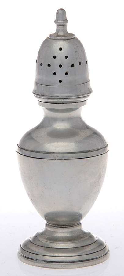Williamsburg (Pewter, Hollowware) Salt Shaker by Kirk Stieff-1