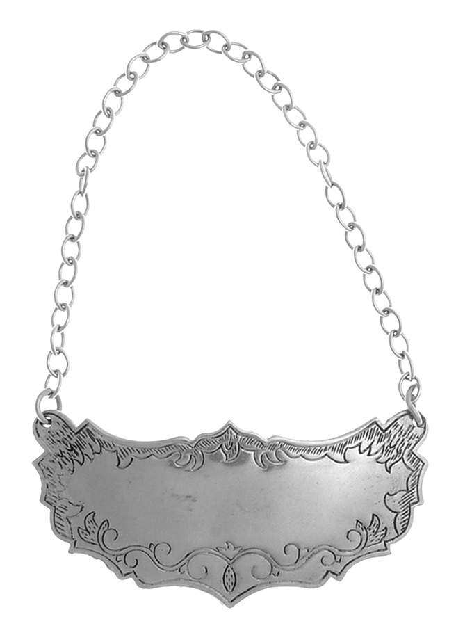 Historic Newport (Pewter, Hollowware) Decanter Label by Kirk Stieff-1