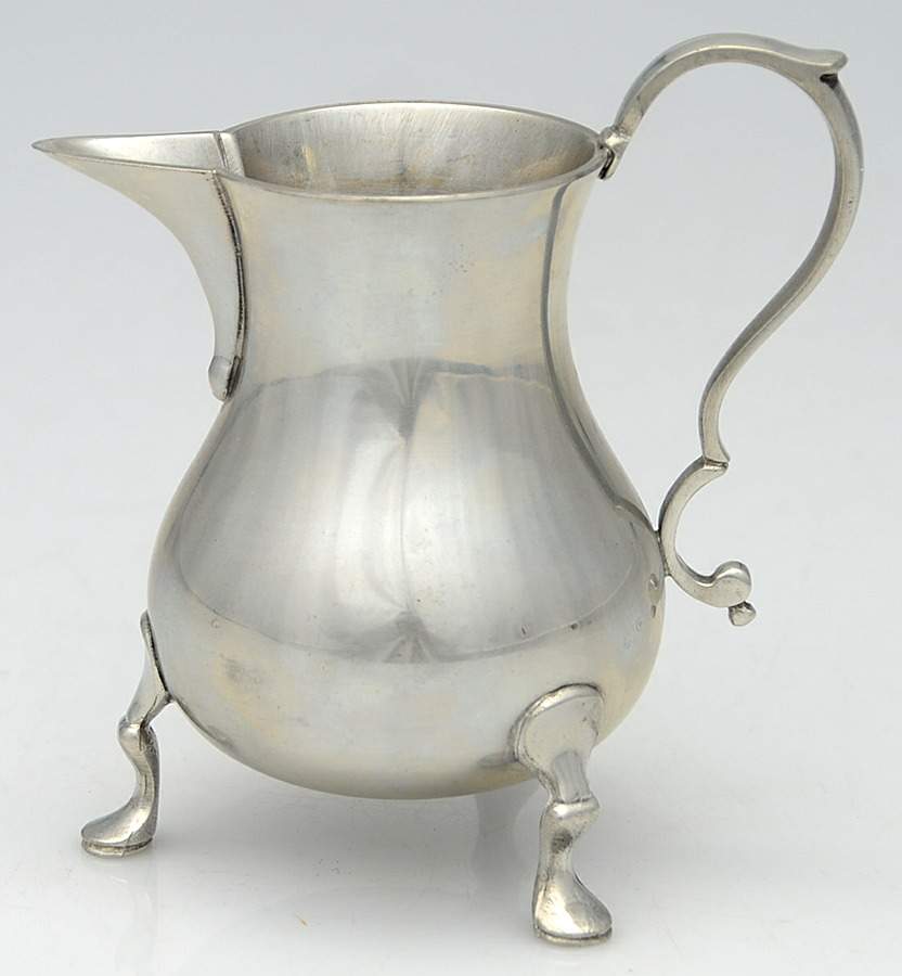 Williamsburg (Pewter, Hollowware) Creamer by Kirk Stieff-1