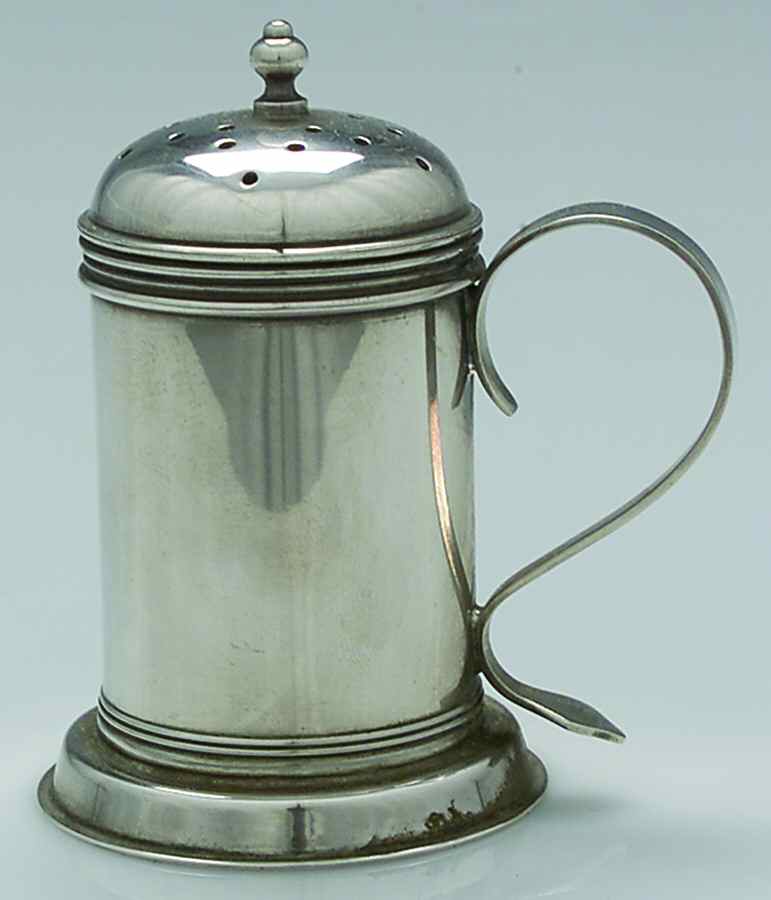 Williamsburg (Silverplate, Hollowware) Salt Shaker by Kirk Stieff-1