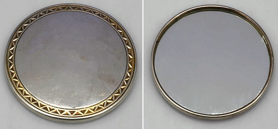 Winslow (Sterling, 1850) Purse Mirror by Kirk Stieff-1
