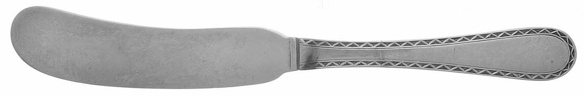 Winslow (Sterling, 1850) Flat Handle Butter Spreader by Kirk Stieff-1