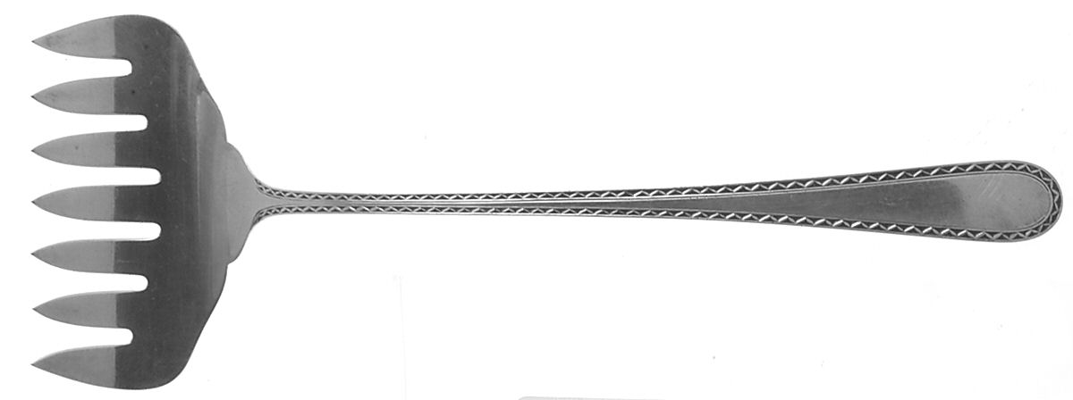 Winslow (Sterling, 1850) Bacon Fork (All Solid Piece) by Kirk Stieff-1