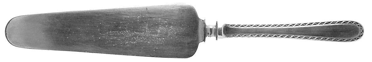 Winslow (Sterling, 1850) Pie Server with Silverplate Blade by Kirk Stieff-1