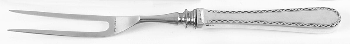 Winslow (Sterling, 1850) Small Steak Carving Fork with Stainless Prongs by Kirk Stieff-1