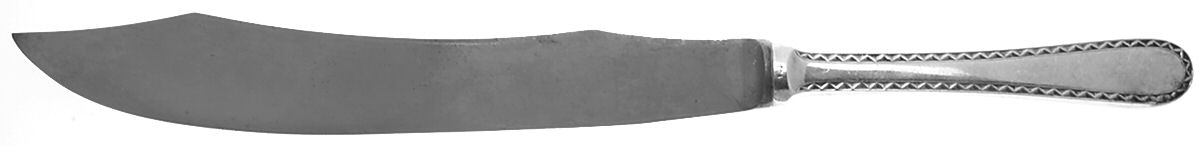 Winslow (Sterling, 1850) Large Stainless Blade Roast Carving Knife by Kirk Stieff-1