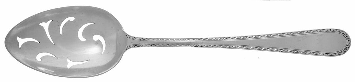 Winslow (Sterling, 1850) Pierced Tablespoon (Serving Spoon) by Kirk Stieff-1