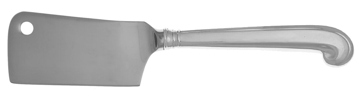 Williamsburg Queen Anne (Sterling, 1940) Cheese Cleaver with Stainless Blade HC by Kirk Stieff-1