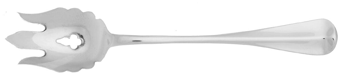 Williamsburg Queen Anne (Sterling, 1940) Vegetable Serving Fork Solid  HC by Kirk Stieff-1