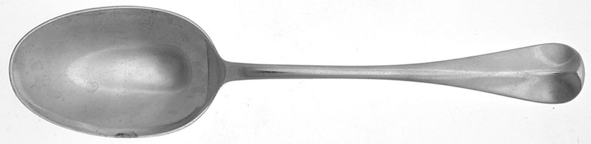Williamsburg Queen Anne (Sterling, 1940) Small Tablespoon (Serving Spoon) by Kirk Stieff-1
