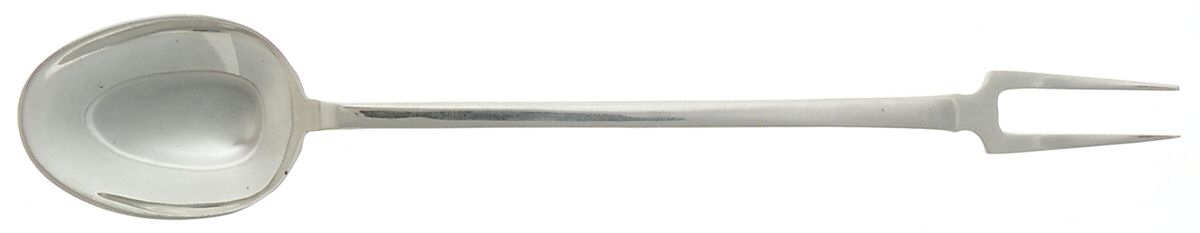 Williamsburg Queen Anne (Sterling, 1940) Combination Olive Fork/Spoon by Kirk Stieff-1