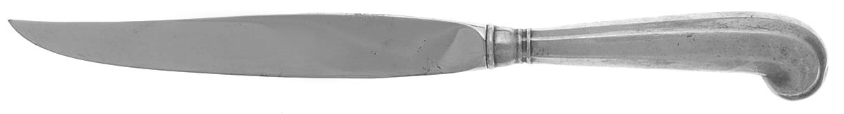 Williamsburg Queen Anne (Sterling, 1940) Small Steak Carving Knife with Stainless Blade by Kirk Stieff-1