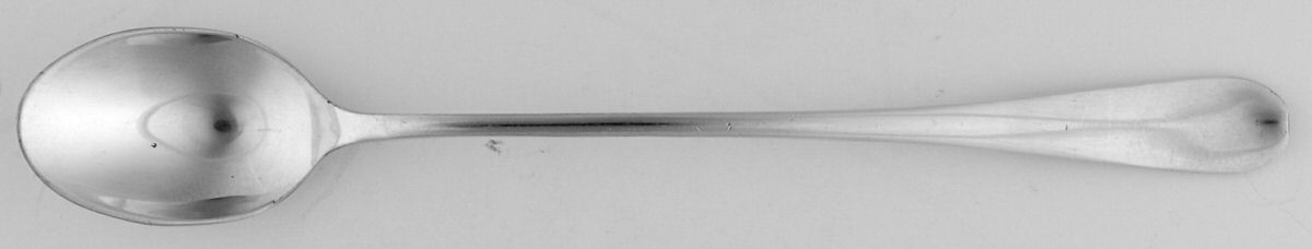 Williamsburg Queen Anne (Silverplate) Iced Tea Spoon by Kirk Stieff-1