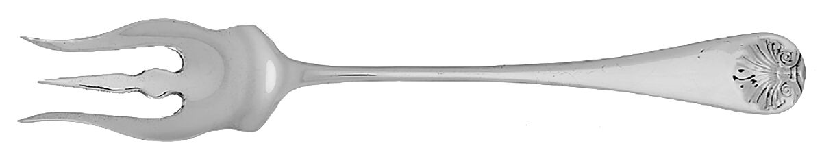 Williamsburg Shell (Sterling, 1970) Oyster Fork HC by Kirk Stieff-1