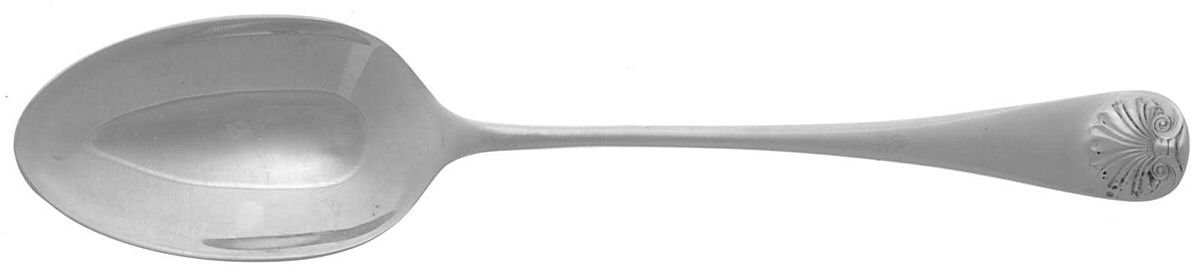 Williamsburg Shell (Sterling, 1970) Teaspoon by Kirk Stieff-1
