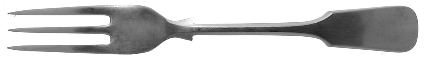 Fiddle Back (Stainless, Satin) Fork by Kirk & Matz-1